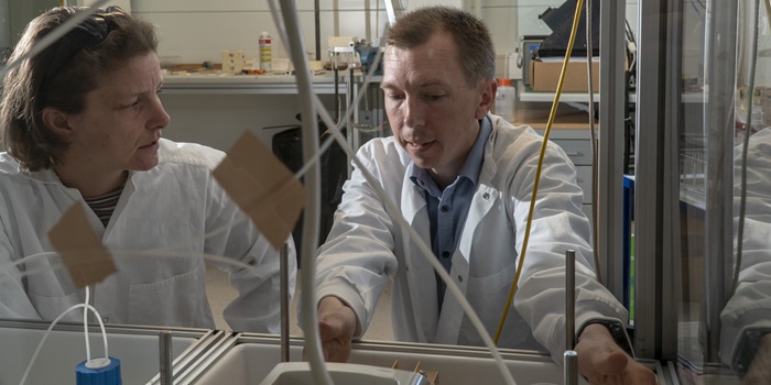 DTU Energy professors Anne Hauch and Johan Hjelm