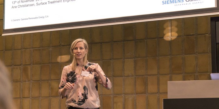 Ane Christiansen at the 2018 DTU Energy PhD Symposium