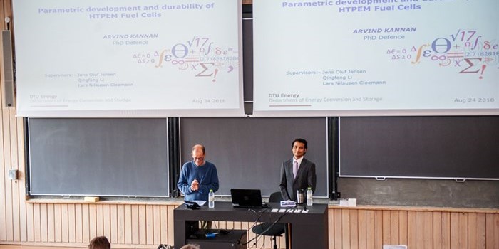 Arvind Kannan defended his PhD at DTU Energy